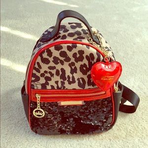 Juicy Couture Leopard Sparkle Backpack